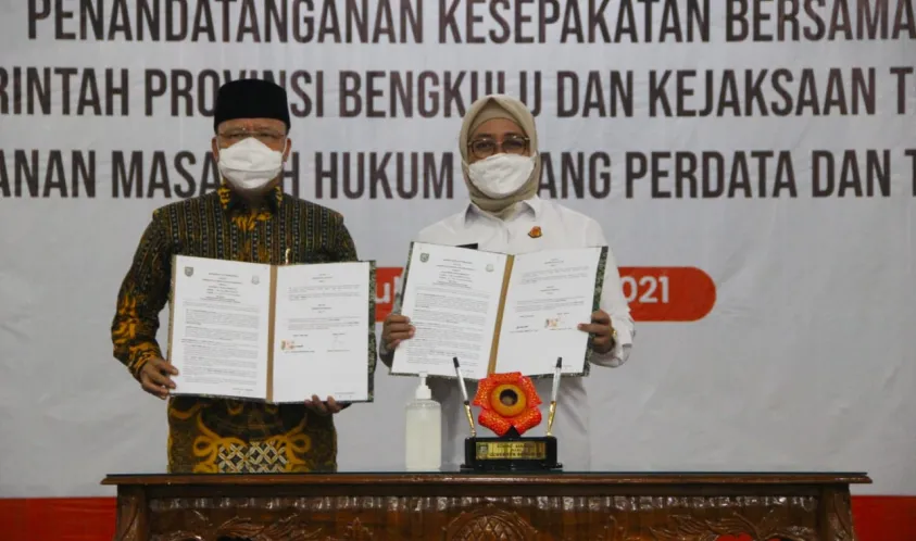 Gubernur Bengkulu : Pembangunan Daerah Butuh Pendampingan Aparat Penegak Hukum