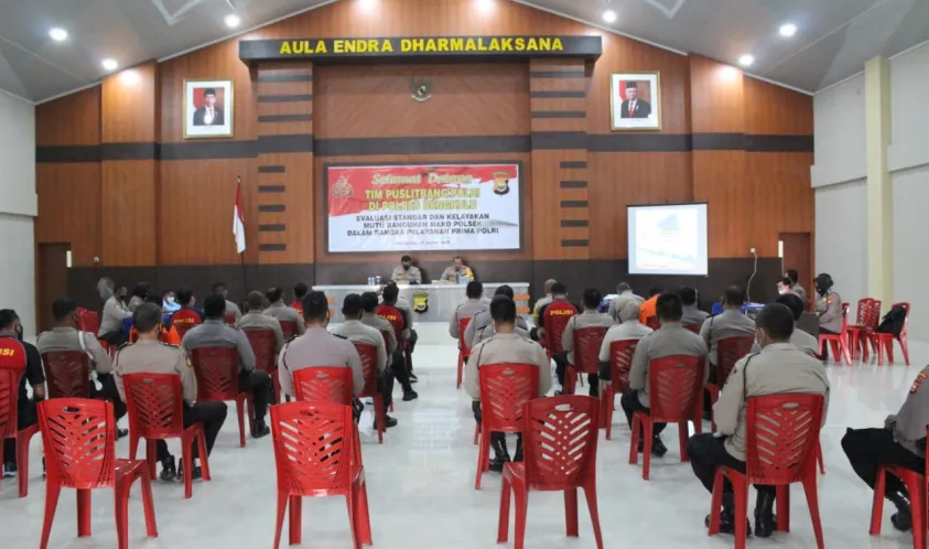 Tingkatkan Pelayanan Prima, Puslitbang Polri Lakukan Penelitian RIKWASTU Evaluasi Standar dan Kelayakan Bangunan Mako Polsek