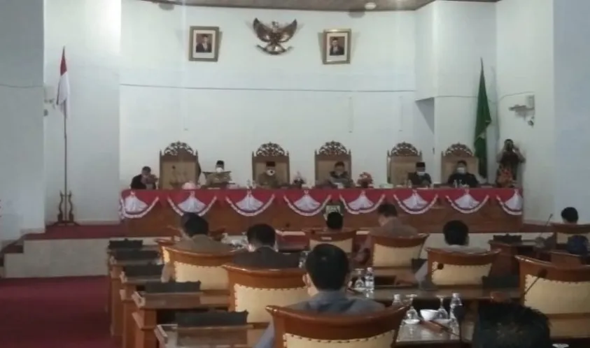 DPRD Kabupaten Seluma Gelar Paripurna Usulan Pengangkatan Bupati Dan Wakil Bupati Terpilih 