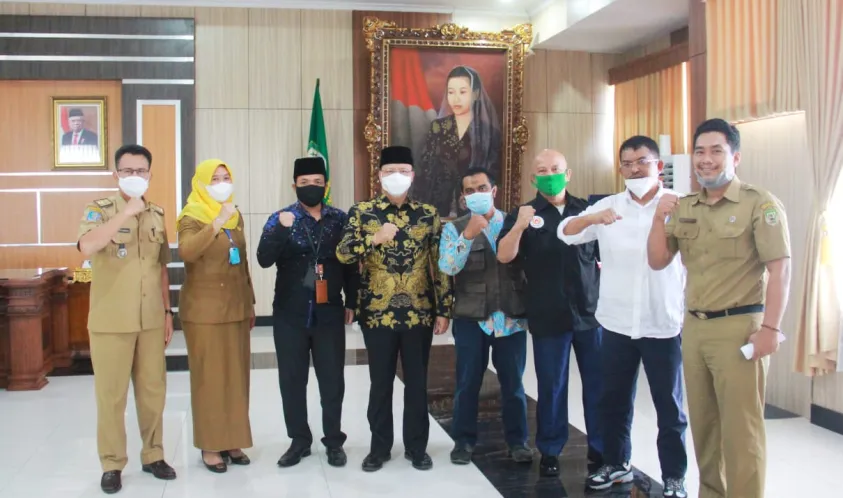 Gubernur bersama Pengda Hapkido