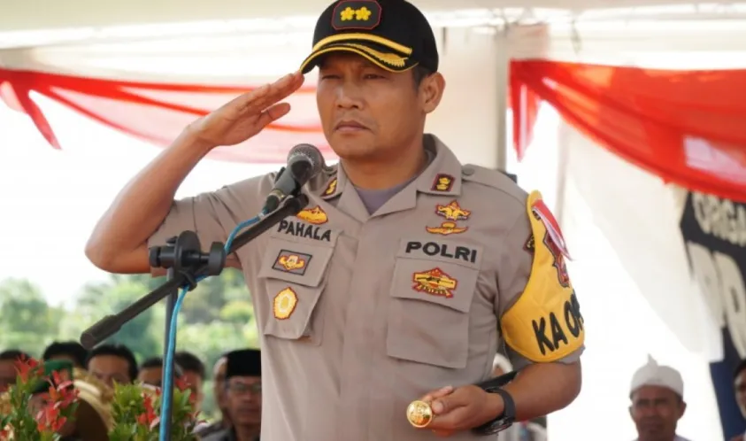 Kapolres Bengkulu, AKBP Pahala Simanjuntak, S.IK