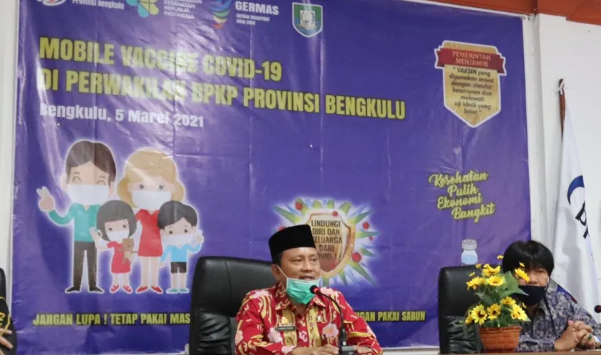 Sekda Bengkulu: Vaksin Instrumen Terakhir Putus Penyebaran Covid-19