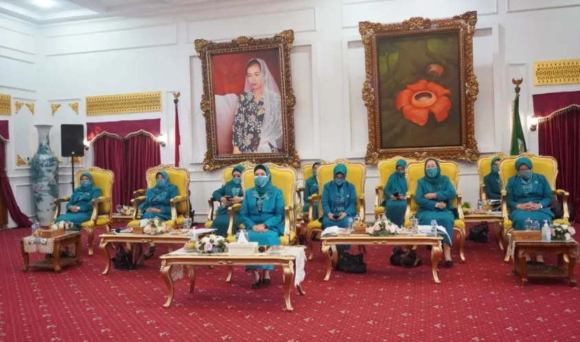 TP PKK Provinsi Bengkulu Siap Ikut Mensukseskan Vaksinasi Covid-19