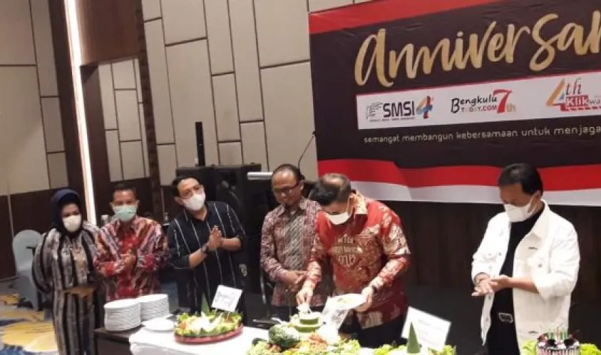 HUT SMSI ke-4, Wawali Bengkulu Ajak Media dan Masyarakat Bersinergi Tanggulangi Masalah Sampah