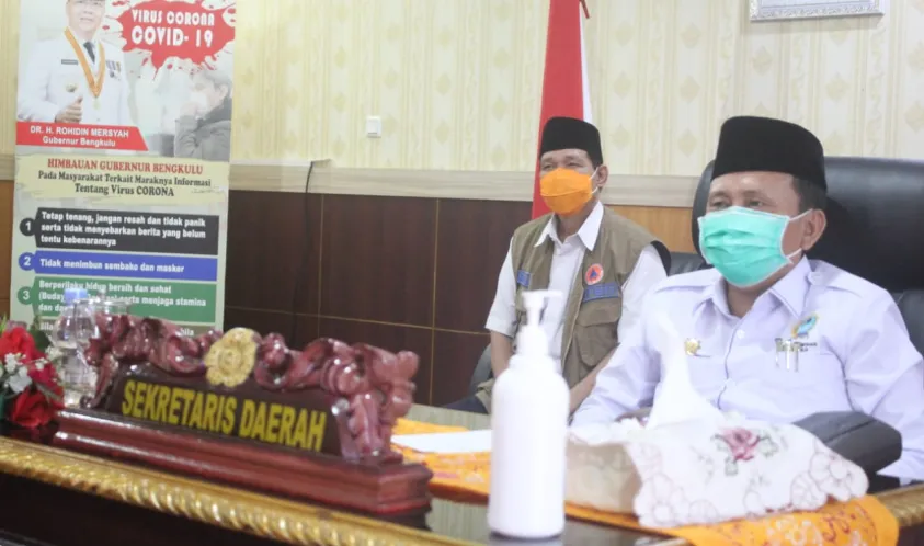 Rakornas Penanggulangan Bencana 2021, Bengkulu Siap Antisipasi Bencana