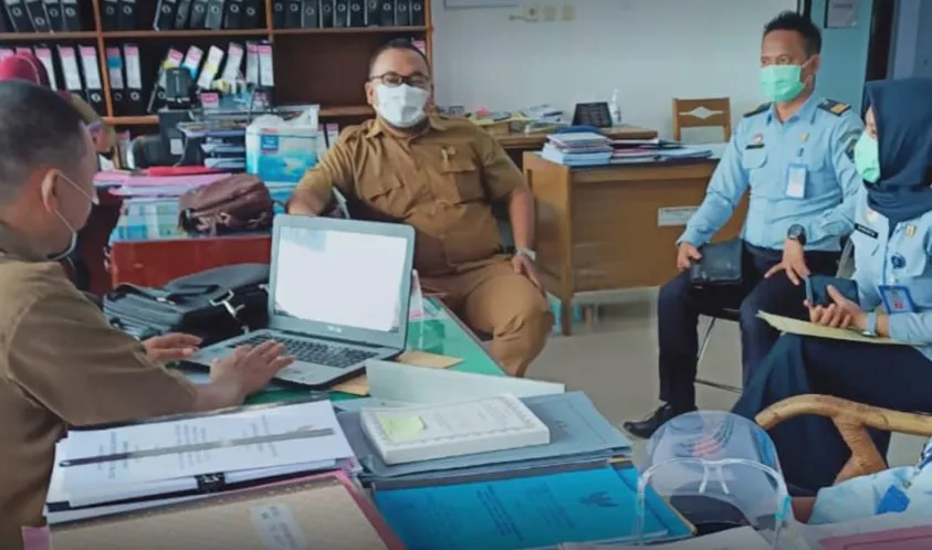 Sekretariat DPRD BS Terima Kunjungan Tim Luhbankum Kanwil Kemenkumham Provinsi Bengkulu