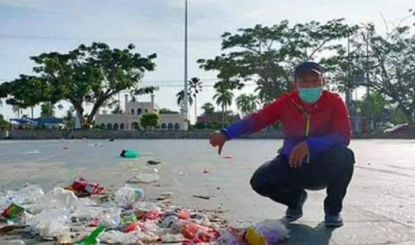 Wakil Bupati Siak Terpilih Soroti Sampah Tempat Wisata