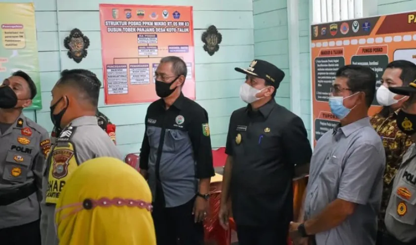 Wabup Kuansing, Suhardiman: Masyarakat Harus Patuhi Prokes