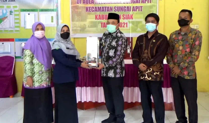 Wakil Bupati Siak Terima Tim Penilai Assesment Lapangan BBGRM Tingkat Provinsi Riau Tahun 2021