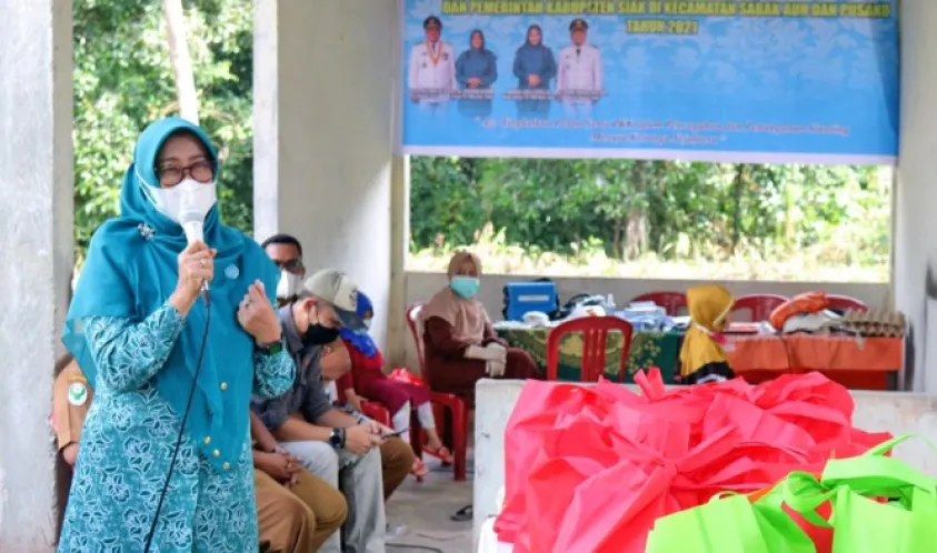 Tim Penggerak PKK Upayakan Penurunan Angka Stunting Tahun 2021 Di Kabupaten Siak