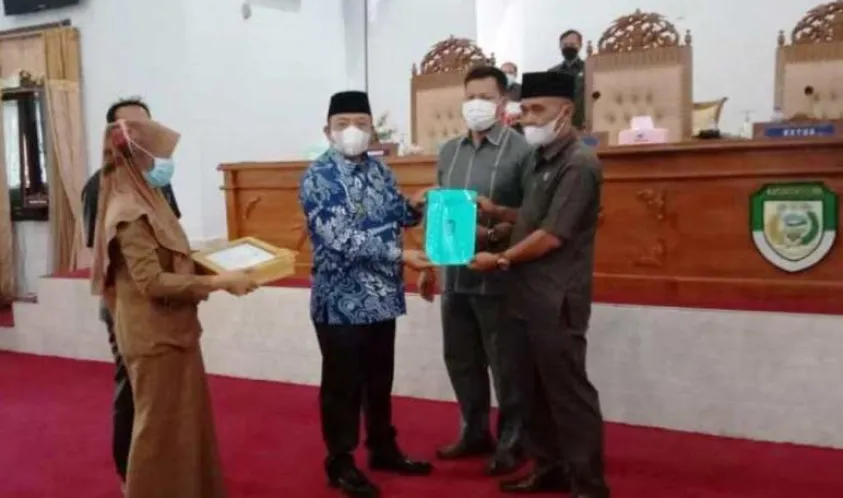 DPRD Seluma Gelar Paripurna Pengantar Nota Penjelasan Bupati TA 2020