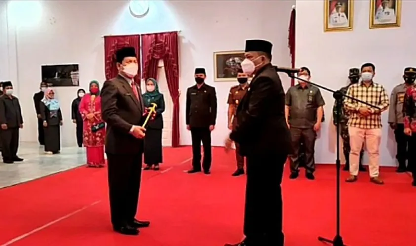 Bupati Seluma Lantik Pejabat Sekretaris Daerah