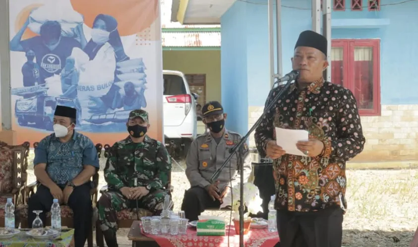 Bupati Launching Penyaluran BB PPKM di Kabupaten Seluma Tahun 2021