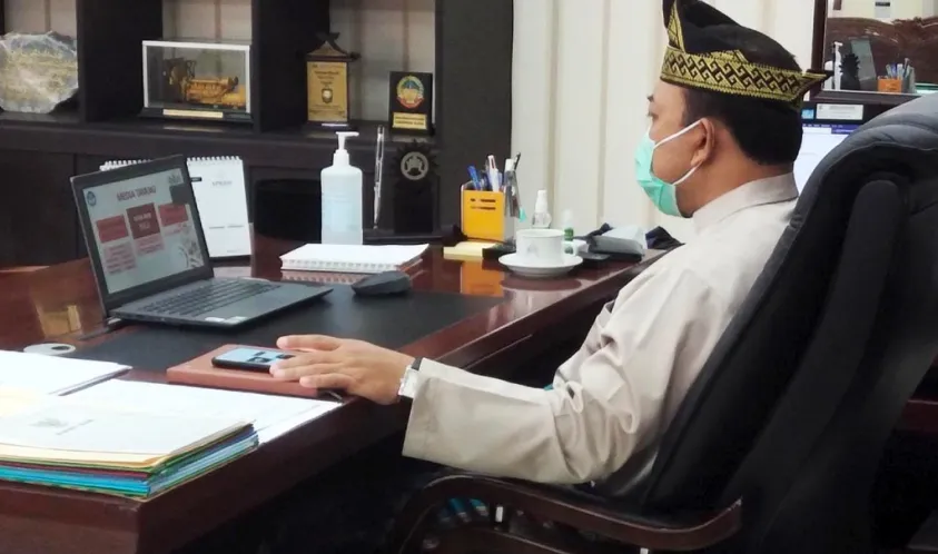 Wabup Siak Husni Merza Ikuti Sosialisasi Pekan Budaya Daerah (PKD)